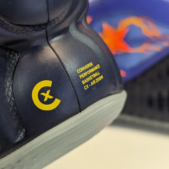 Converse All Star BB Prototype CX Thunder Lighting Blue Frame Sneakers Men's 8.5 - Picture 6 of 9